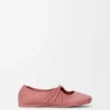 Bailarina «Pebble Soft» em pele de cordeiro napa Bailarina «Pebble Soft» em pele de cordeiro napa