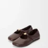 Bailarina «Pebble Soft» em pele de cordeiro napa Bailarina «Pebble Soft» em pele de cordeiro napa