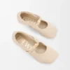 Bailarina «Pebble Soft» em pele de cordeiro napa Bailarina «Pebble Soft» em pele de cordeiro napa