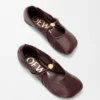 Bailarina «Pebble Soft» em pele de cordeiro napa Bailarina «Pebble Soft» em pele de cordeiro napa