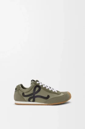 Ballet Runner 2.0 em nylon e camurça