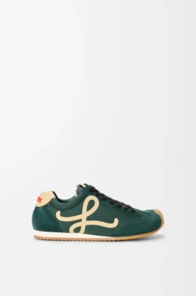 Ballet Runner 2.0 em nylon e camurça