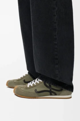 Ballet Runner 2.0 em nylon e camurça
