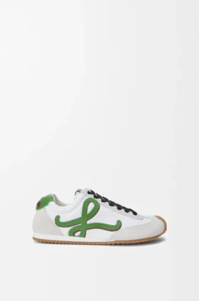Ballet Runner 2.0 em nylon e pele de bezerro