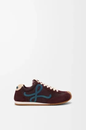 Ballet Runner 2.0 em nylon e pele de bezerro
