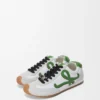 Ballet Runner 2.0 em nylon e pele de bezerro Ballet Runner 2.0 em nylon e pele de bezerro