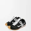 Ballet Runner 2.0 em nylon e pele de bezerro Ballet Runner 2.0 em nylon e pele de bezerro