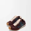 Ballet Runner 2.0 em nylon e pele de bezerro Ballet Runner 2.0 em nylon e pele de bezerro