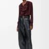 Blusa em seda Blusa em seda
