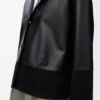 Blusa tipo pijama em pele de borrego napa Blusa tipo pijama em pele de borrego napa