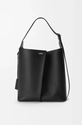 Bolsa Bilbao grande em pele de bezerro lisa