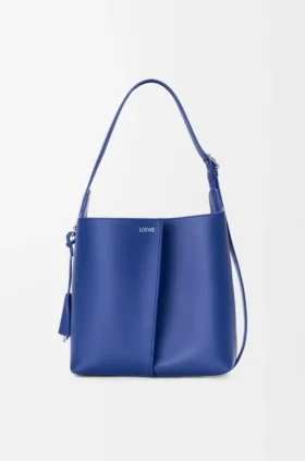 Bolsa Bilbao Média em pele de bezerro lisa