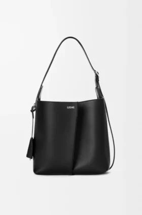 Bolsa Bilbao Média em pele de bezerro lisa