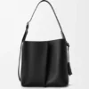 Bolsa Bilbao Média em pele de bezerro lisa Bolsa Bilbao Média em pele de bezerro lisa