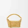 Bolsa Cala Mini em ráfia mesclada Bolsa Cala Mini em ráfia mesclada