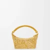 Bolsa Cala Mini em ráfia mesclada Bolsa Cala Mini em ráfia mesclada