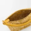 Bolsa Cala Mini em ráfia mesclada Bolsa Cala Mini em ráfia mesclada