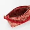 Bolsa Cala Mini em ráfia mesclada Bolsa Cala Mini em ráfia mesclada