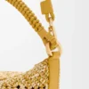 Bolsa Cala Mini em ráfia mesclada Bolsa Cala Mini em ráfia mesclada