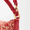 Bolsa Cala Mini em ráfia mesclada Bolsa Cala Mini em ráfia mesclada