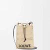 Bolsa com cordão em ráfia Bolsa com cordão em ráfia