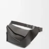 Bolsa de cintura Puzzle Edge pequena em pele de bezerro clássica Bolsa de cintura Puzzle Edge pequena em pele de bezerro clássica