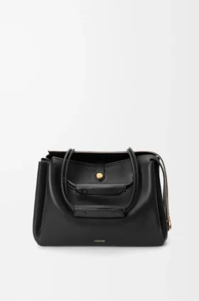 Bolsa grande de Madrid em pele de bezerro macia