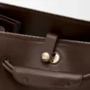 Bolsa grande de Madrid em pele de bezerro macia Bolsa grande de Madrid em pele de bezerro macia