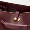 Bolsa grande de Madrid em pele de bezerro macia Bolsa grande de Madrid em pele de bezerro macia
