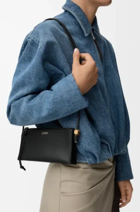 Bolsa Joya em pele de bezerro napa