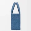 Bolsa Loewe Font Tote de tamanho médio em ráfia Bolsa Loewe Font Tote de tamanho médio em ráfia