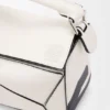 Bolsa Mini Puzzle «Futurist Cat» em pele de bezerro clássica Bolsa Mini Puzzle «Futurist Cat» em pele de bezerro clássica