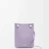 Bolsa Pebble em pele de bezerro lisa Bolsa Pebble em pele de bezerro lisa