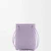 Bolsa Pebble em pele de bezerro lisa Bolsa Pebble em pele de bezerro lisa