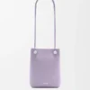 Bolsa Pebble em pele de bezerro lisa Bolsa Pebble em pele de bezerro lisa