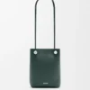 Bolsa Pebble em pele de bezerro lisa Bolsa Pebble em pele de bezerro lisa