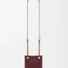 Bolsa Pebble em pele de bezerro lisa Bolsa Pebble em pele de bezerro lisa
