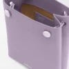 Bolsa Pebble em pele de bezerro lisa Bolsa Pebble em pele de bezerro lisa