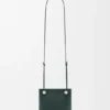 Bolsa Pebble em pele de bezerro lisa Bolsa Pebble em pele de bezerro lisa