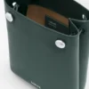 Bolsa Pebble em pele de bezerro lisa Bolsa Pebble em pele de bezerro lisa