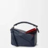 Bolsa pequena «Puzzle» em camadas, em pele de bezerro clássica Bolsa pequena «Puzzle» em camadas, em pele de bezerro clássica