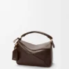 Bolsa Puzzle Featherlight pequena em pele de cordeiro napa Bolsa Puzzle Featherlight pequena em pele de cordeiro napa