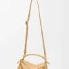 Bolsa Puzzle Featherlight pequena em pele de cordeiro napa Bolsa Puzzle Featherlight pequena em pele de cordeiro napa