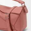 Bolsa Puzzle Featherlight pequena em pele de cordeiro napa Bolsa Puzzle Featherlight pequena em pele de cordeiro napa
