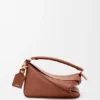 Bolsa Puzzle Featherlight pequena em pele de cordeiro napa Bolsa Puzzle Featherlight pequena em pele de cordeiro napa