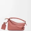 Bolsa Puzzle Featherlight pequena em pele de cordeiro napa Bolsa Puzzle Featherlight pequena em pele de cordeiro napa