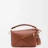 Bolsa Puzzle Featherlight pequena em pele de cordeiro napa Bolsa Puzzle Featherlight pequena em pele de cordeiro napa