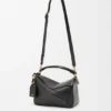 Bolsa Puzzle Featherlight pequena em pele de cordeiro napa Bolsa Puzzle Featherlight pequena em pele de cordeiro napa