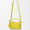 Bolsa Puzzle Featherlight pequena em pele de cordeiro napa Bolsa Puzzle Featherlight pequena em pele de cordeiro napa