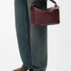 Bolsa Puzzle pequena em pele de bezerro lisa e pele de borrego napa Bolsa Puzzle pequena em pele de bezerro lisa e pele de borrego napa